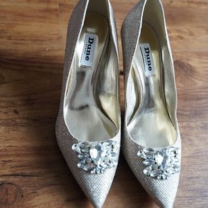 Dune London Jewel Trim Mid Heel